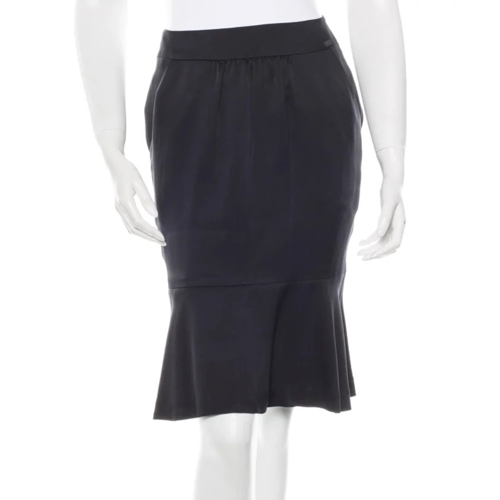 Fall 2001 Chanel Satin Skirt